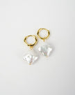 Clover Pearl Earrings