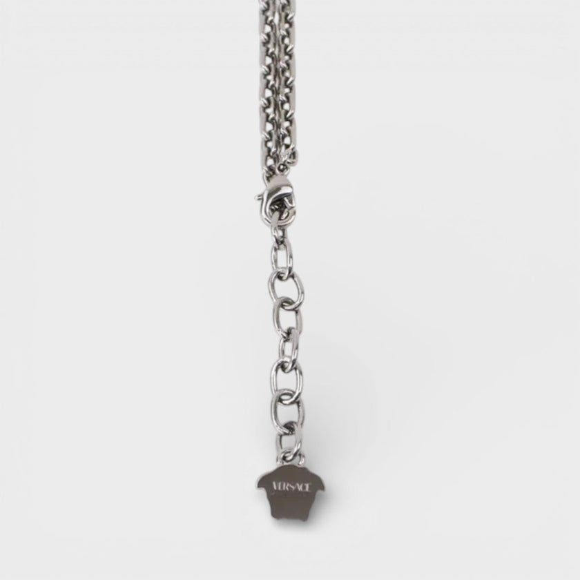 Greca Pendant Necklace Silver