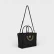 La Medusa Medium Tote Bag Black