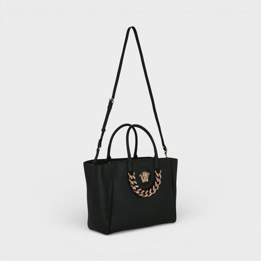 La Medusa Medium Tote Bag Black
