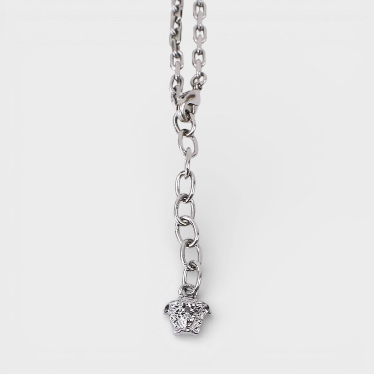 Greca Pendant Necklace Silver