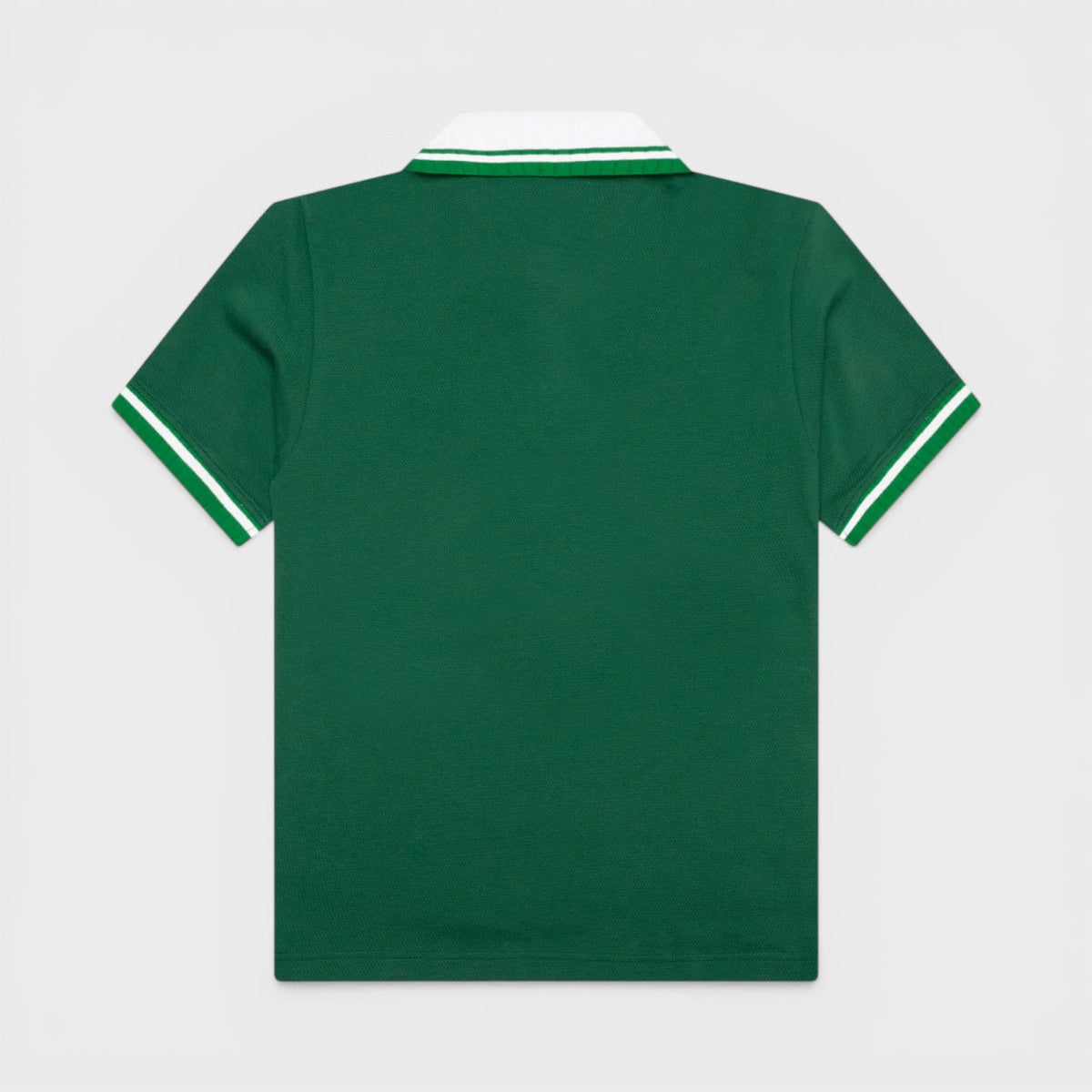 Textured Pique Polo Evergreen