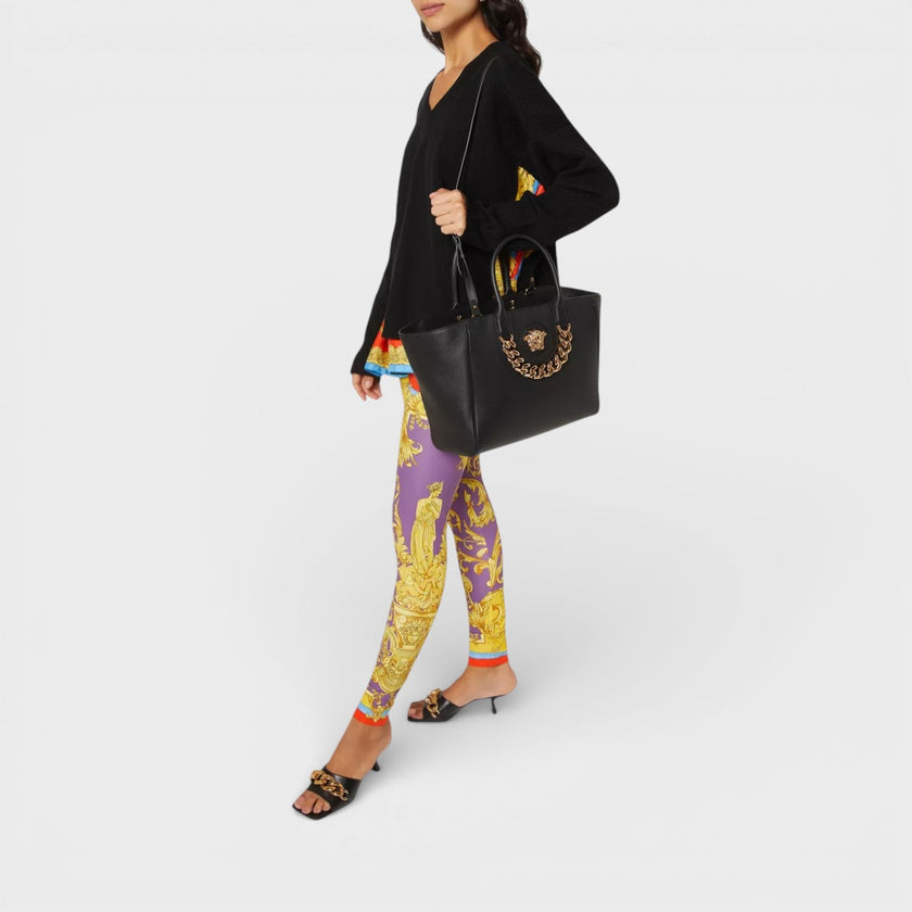 La Medusa Medium Tote Bag Black