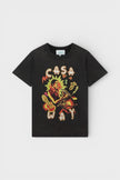 Printed T-Shirt Music For The People Faded Black