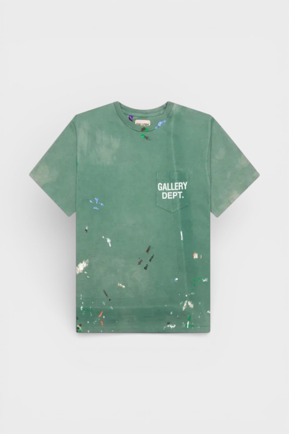 Vintage Logo Painted Tee Green
