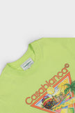 Printed T-Shirt Afro Cubism Tennis Club Pale Green