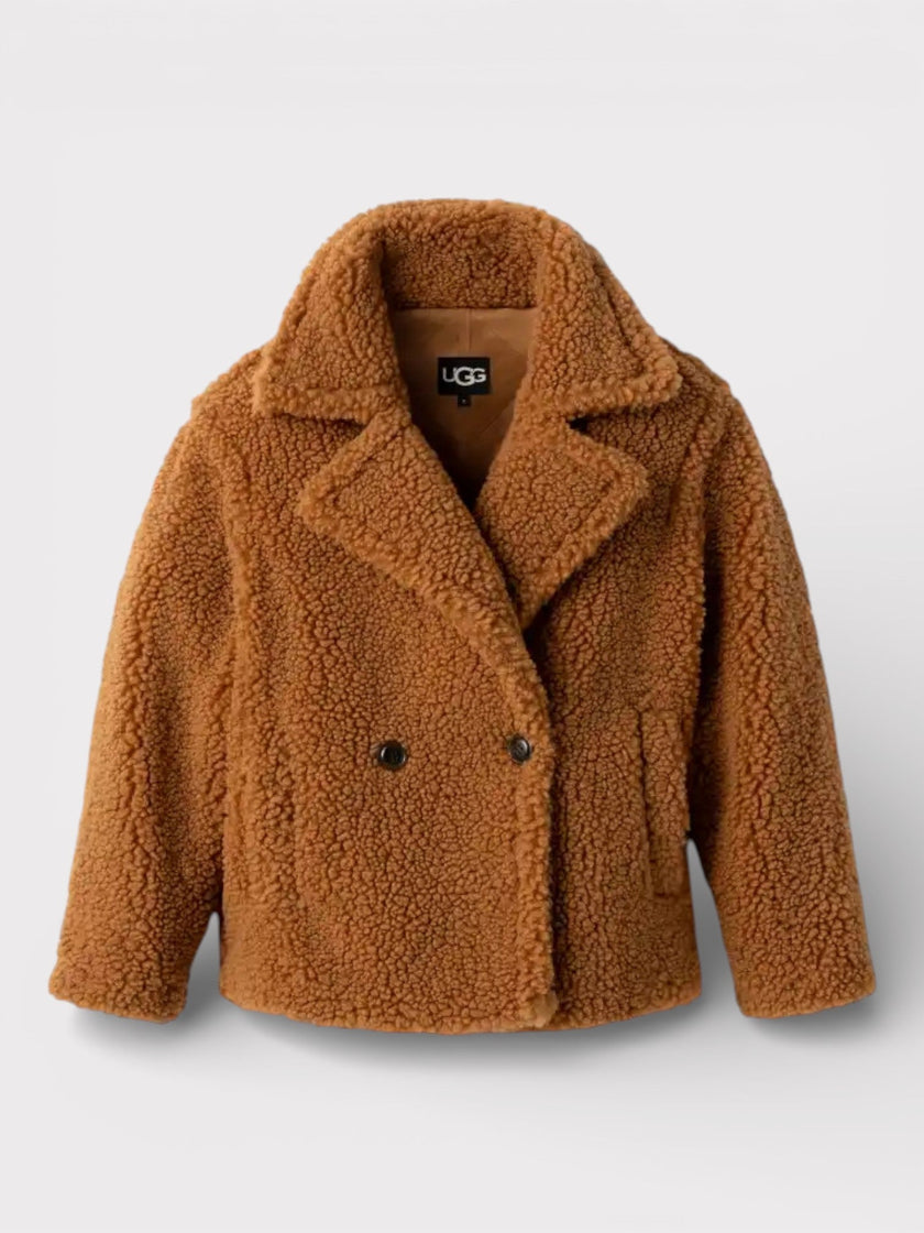 UGG Gertrude Short Teddy Coat