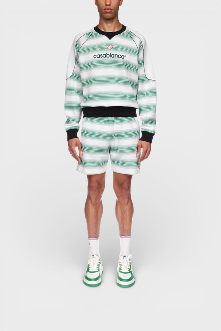 Casablanca Interlock Sweatshirt Gradient Stripe