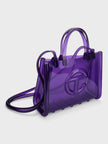 Telfar x Melissa Medium Jelly Shopper Purple