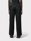Reversed Waistband Chino Trouser Black