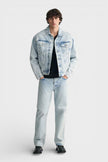 Gant Denim Trucker Jacket Light Blue