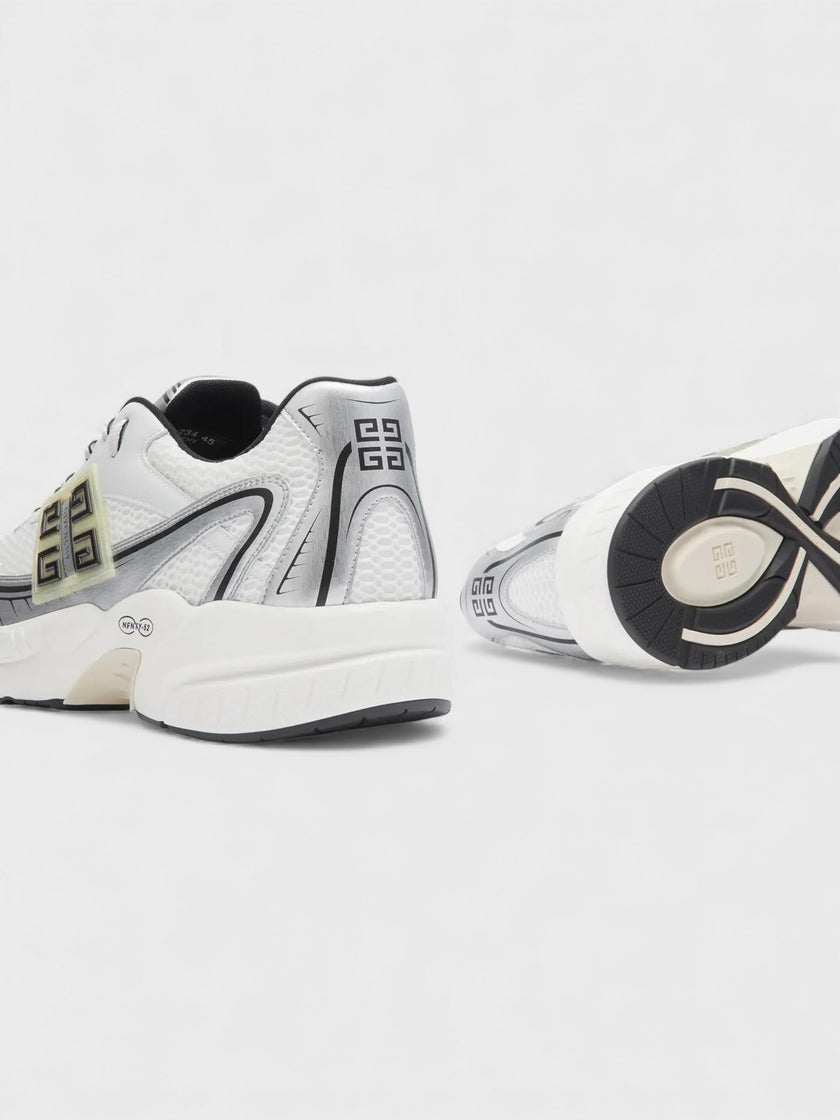 NFNTY-52 Runners White Silver Sneakers