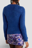 Isabel Marant Alford Cutout Mohair Blend Sweater