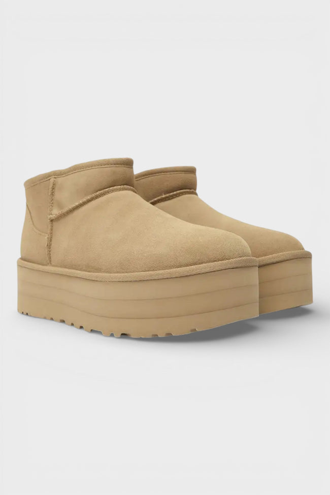 UGG Classic Ultra Mini Platform Sawdust Wmns