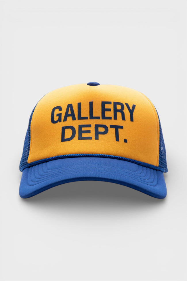 GD Logo Trucker Yellow Navy