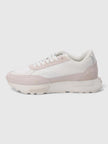 Diesel Womens Tyche Runner Sneakers Suede Fabric White