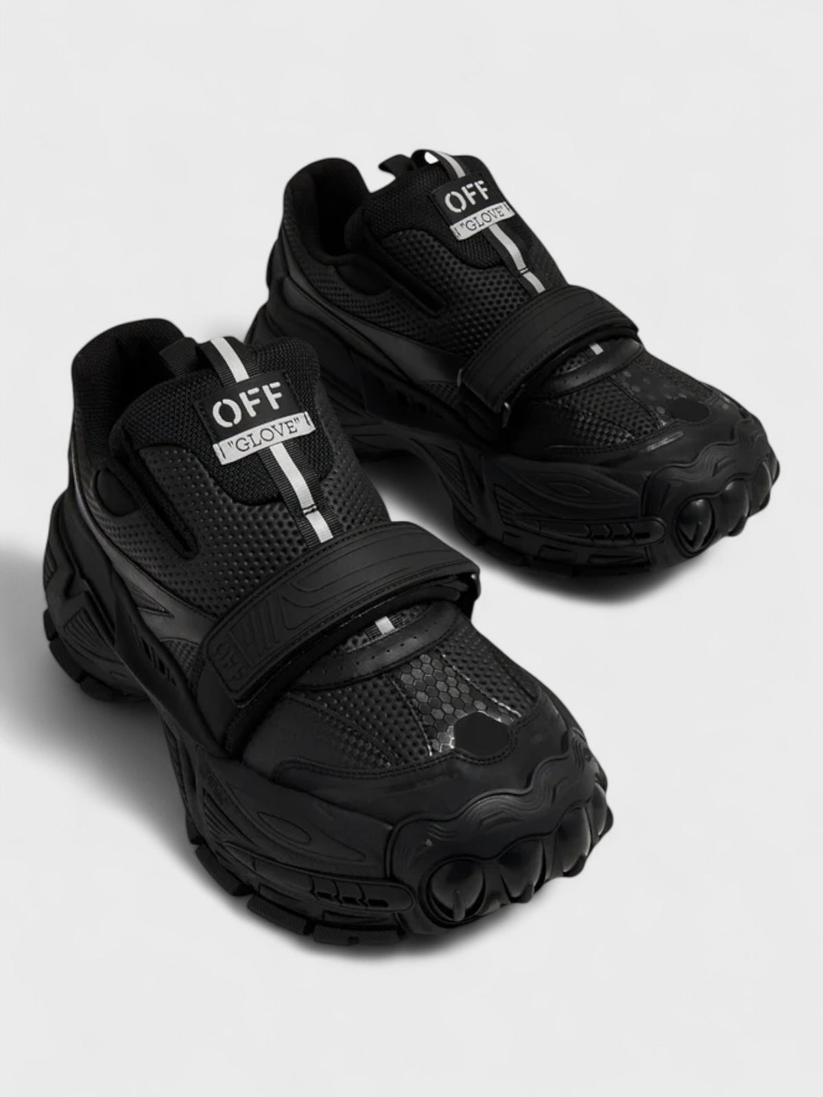 Glove Slip On Trainers Black