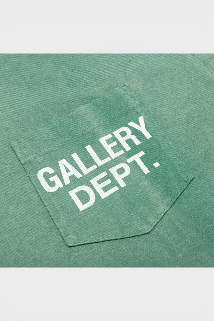 Vintage Logo Painted Tee Green