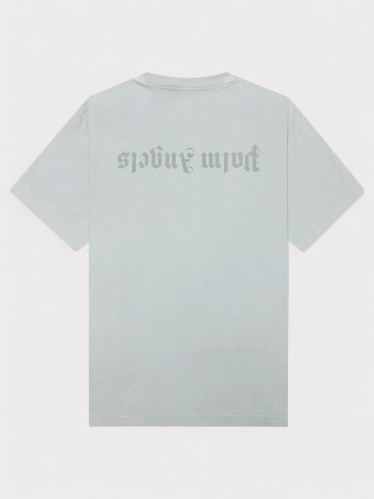 Reverse Logo T Shirt Light Grey