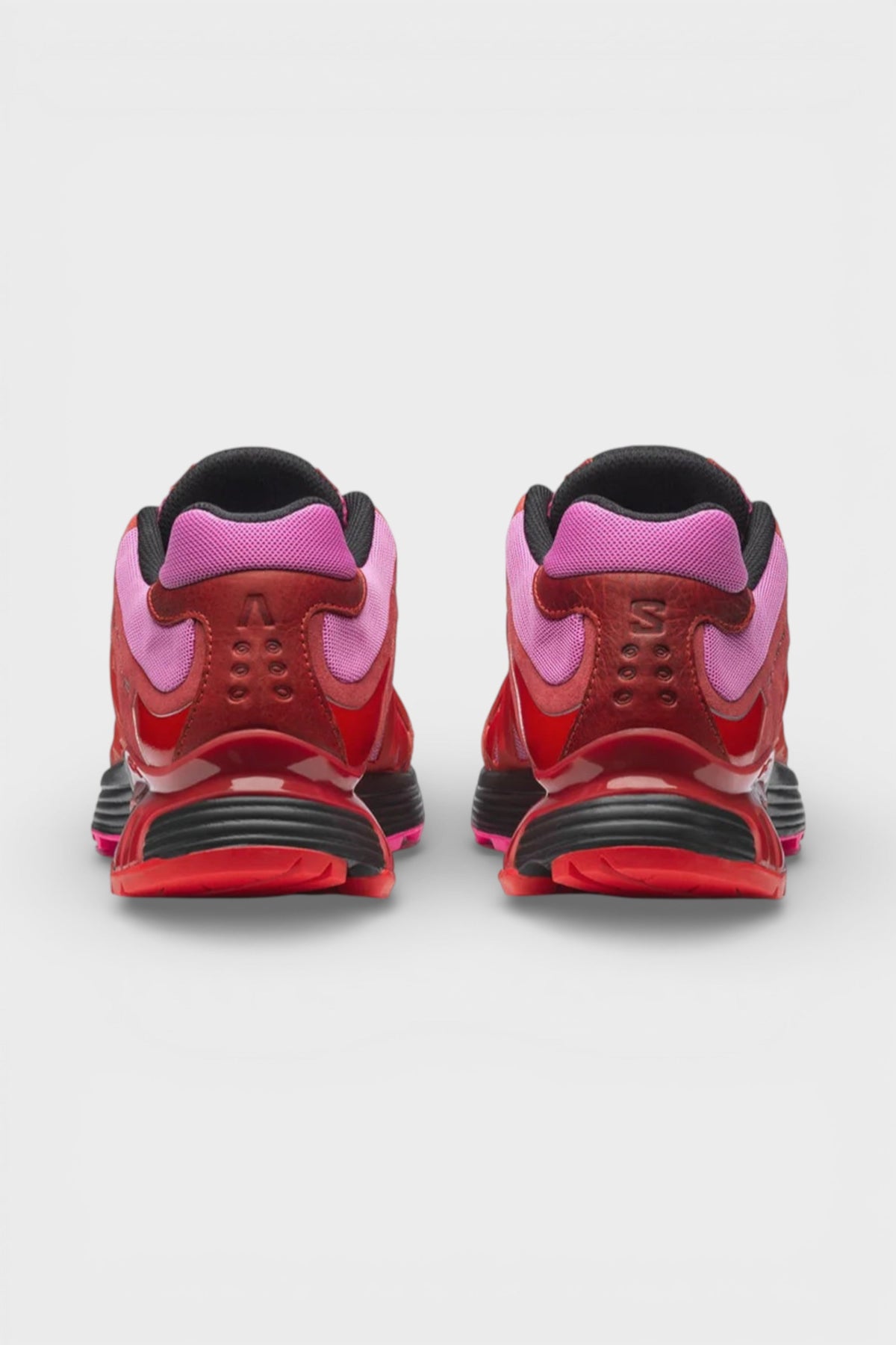 Salomon x Aries XT Whisper Fiery Red Fuchsia Pink Black