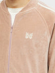 Needles Velour Track Jacket Old Rose