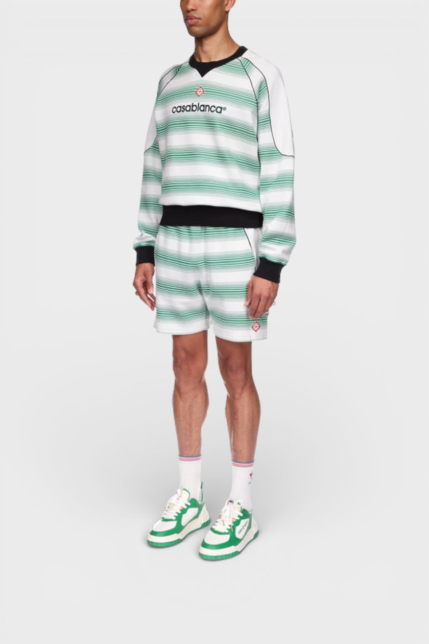 Casablanca Interlock Sweatshirt Gradient Stripe
