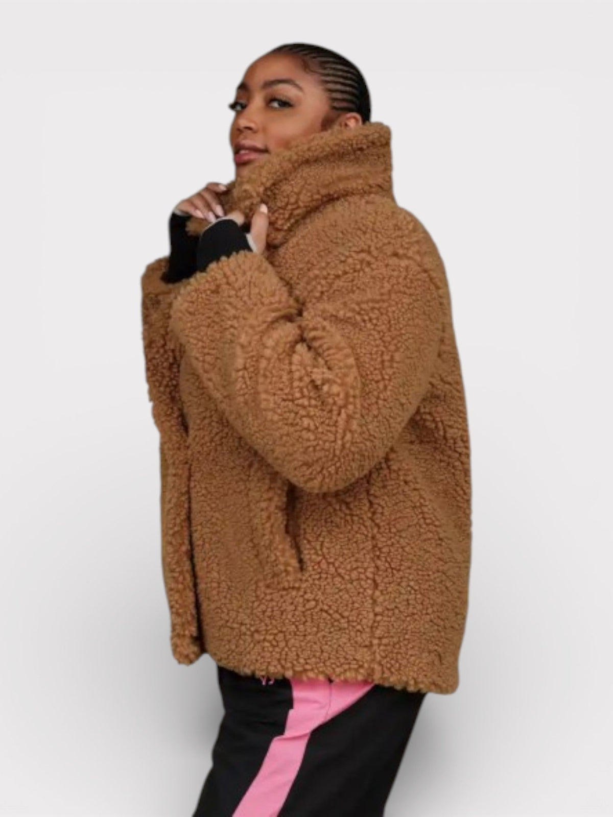 UGG Gertrude Short Teddy Coat