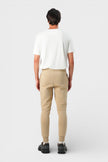 Lacoste Organic Cotton Slim Fit Joggers Beige