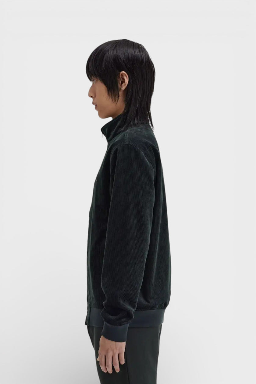 Fred Perry Cord Brentham Jacket Night Green