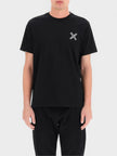 Kenzo Cross Logo Print T Shirt Black