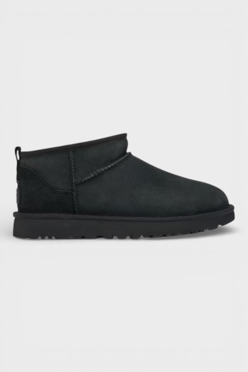 UGG Classic Ultra Mini Boot Black Womens