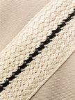 Tab Knit Pants Beige