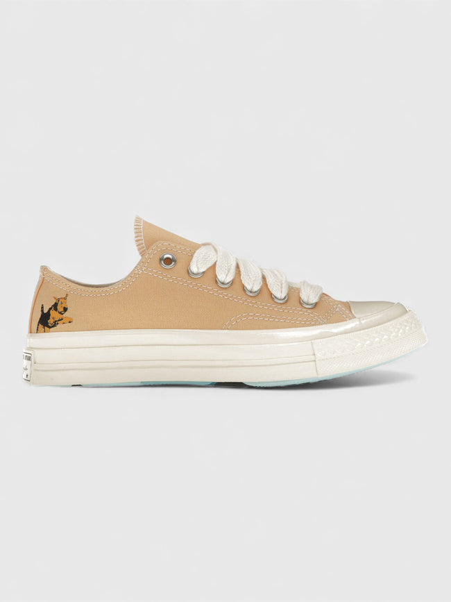 GOLF le FLEUR x Converse Chuck 70 Darryl Low Apricot Cream