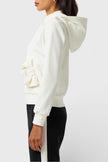 Comme Des Garcons CDG Bow Detail Hoodie Off White