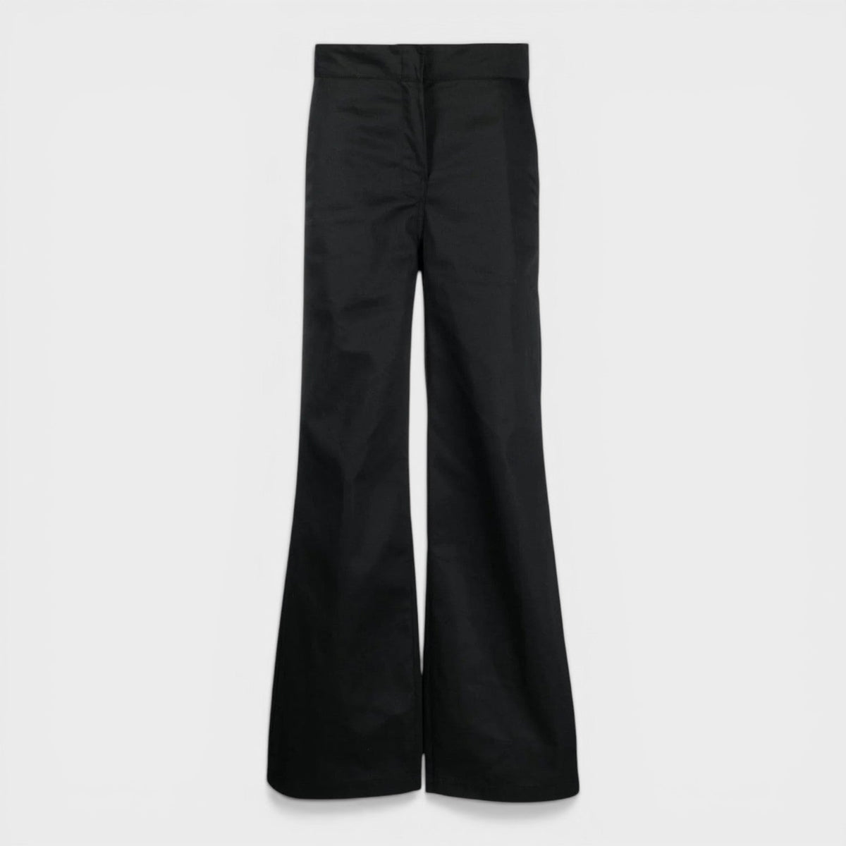 Reverse Wasitband Chino Black