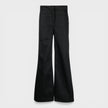 Reverse Wasitband Chino Black