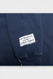 ATK Stacked Logo Hoodie Navy