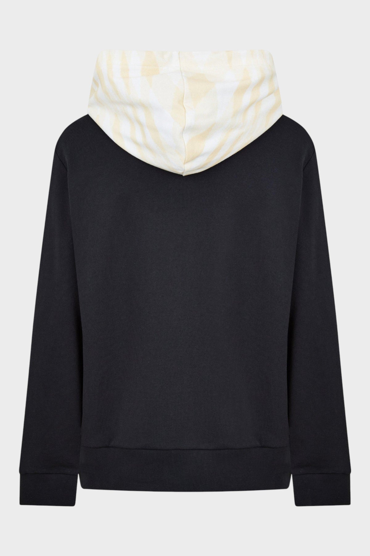 Missoni Hooded Zip Sweatshirt Black White