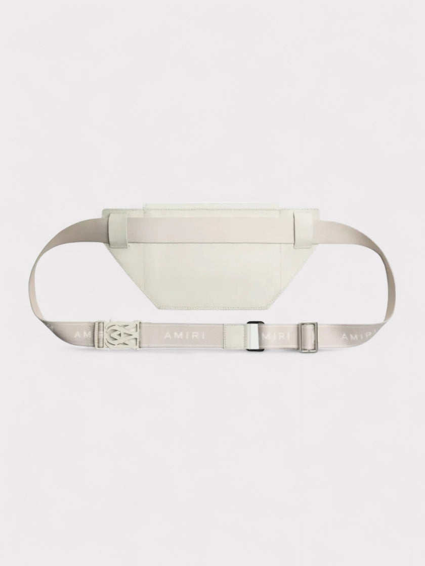Amiri MA Crossbody Bag Leather White