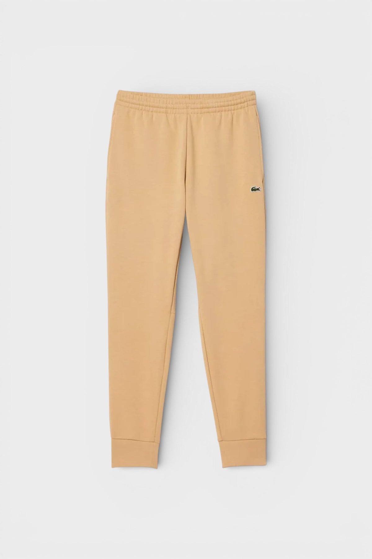 Lacoste Organic Cotton Slim Fit Joggers Beige