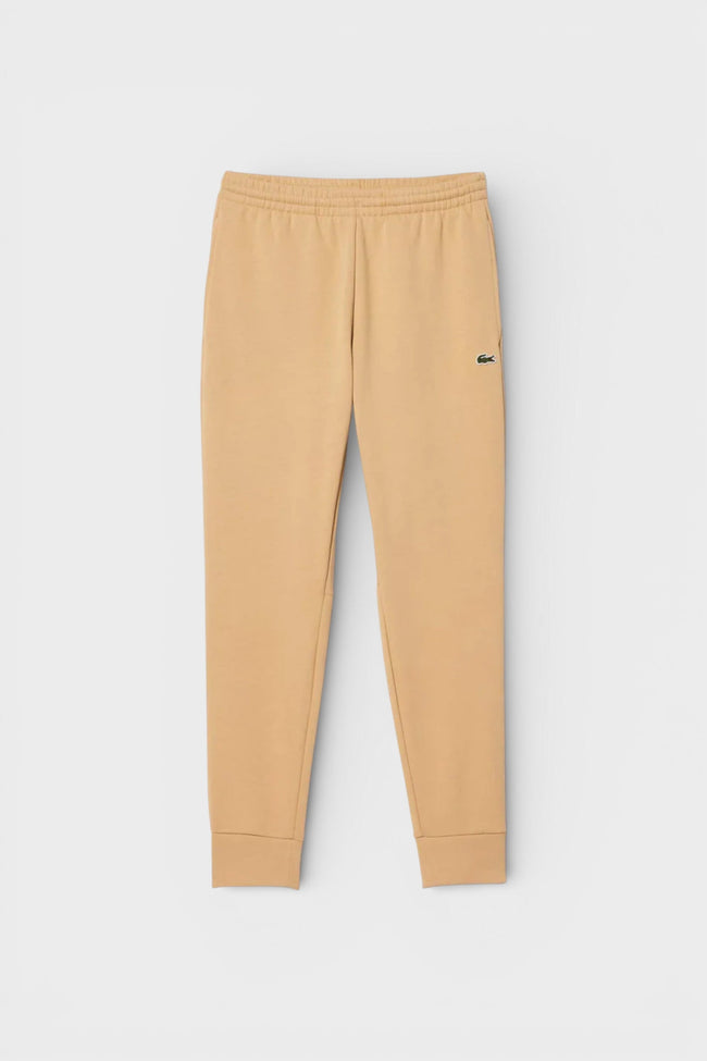 Lacoste Slim Fit Jogger van biologisch katoen Beige