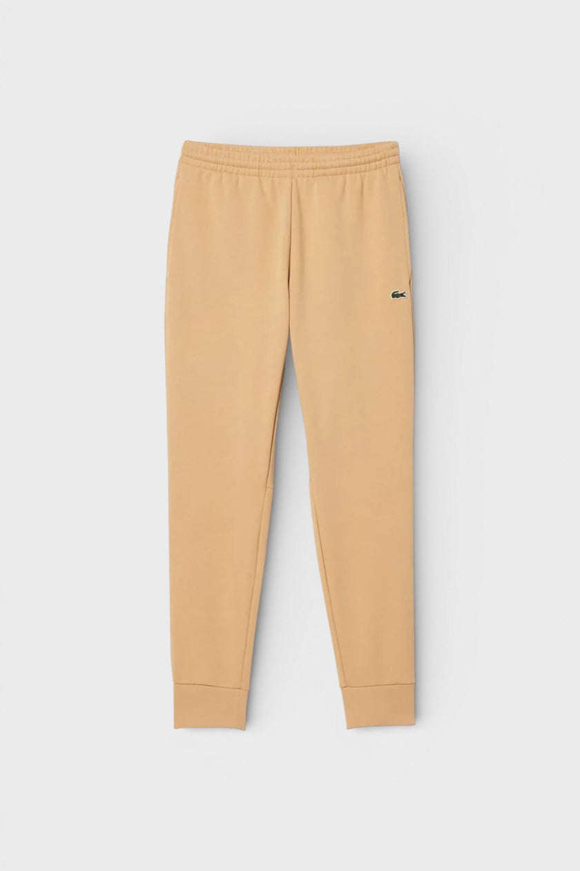 Lacoste Organic Cotton Slim Fit Joggers Beige