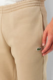 Lacoste Organic Cotton Slim Fit Joggers Beige