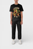 Printed T-Shirt Music For The People Faded Black