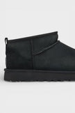 UGG Classic Ultra Mini Boot Black Womens