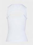 Ribbed Round Rowing Top