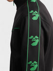 OW Logo Face Band Tracktop Black