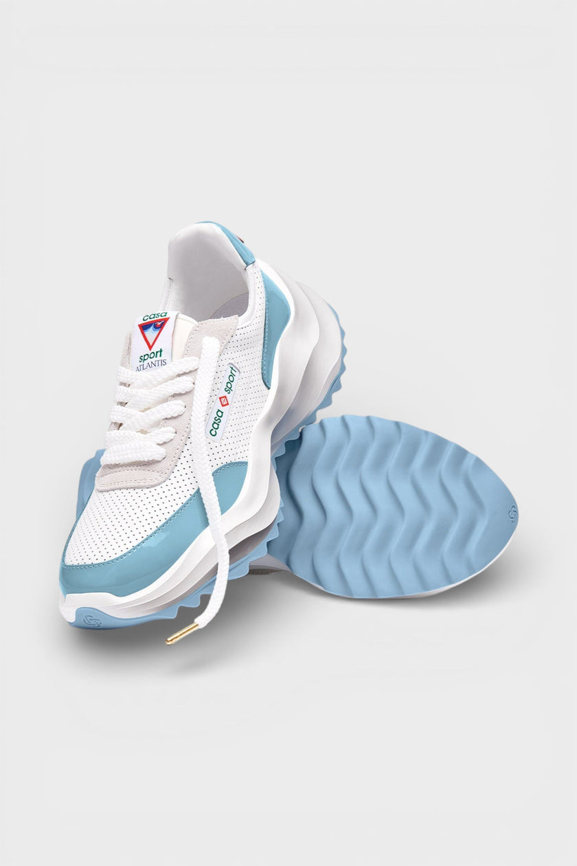 Atlantis Sneaker White Light Blue Womens
