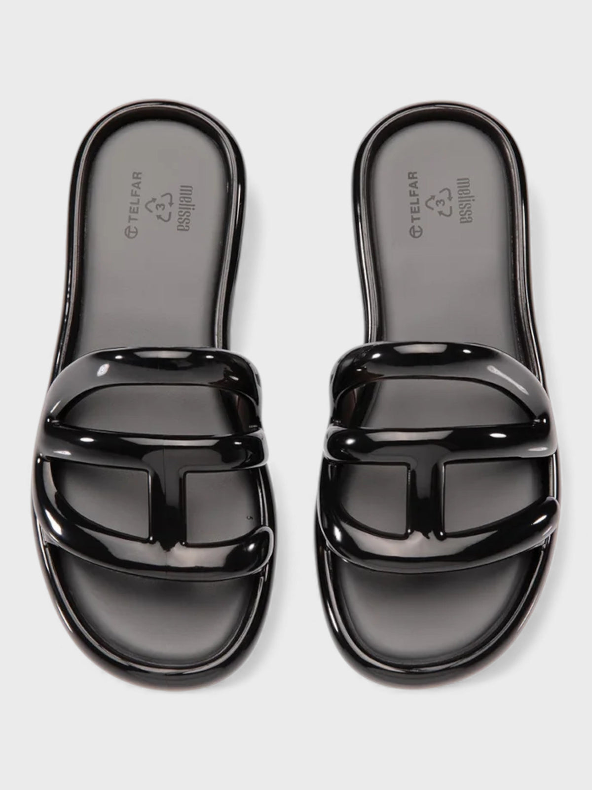 Melissa x Telfar Jelly Slide Black