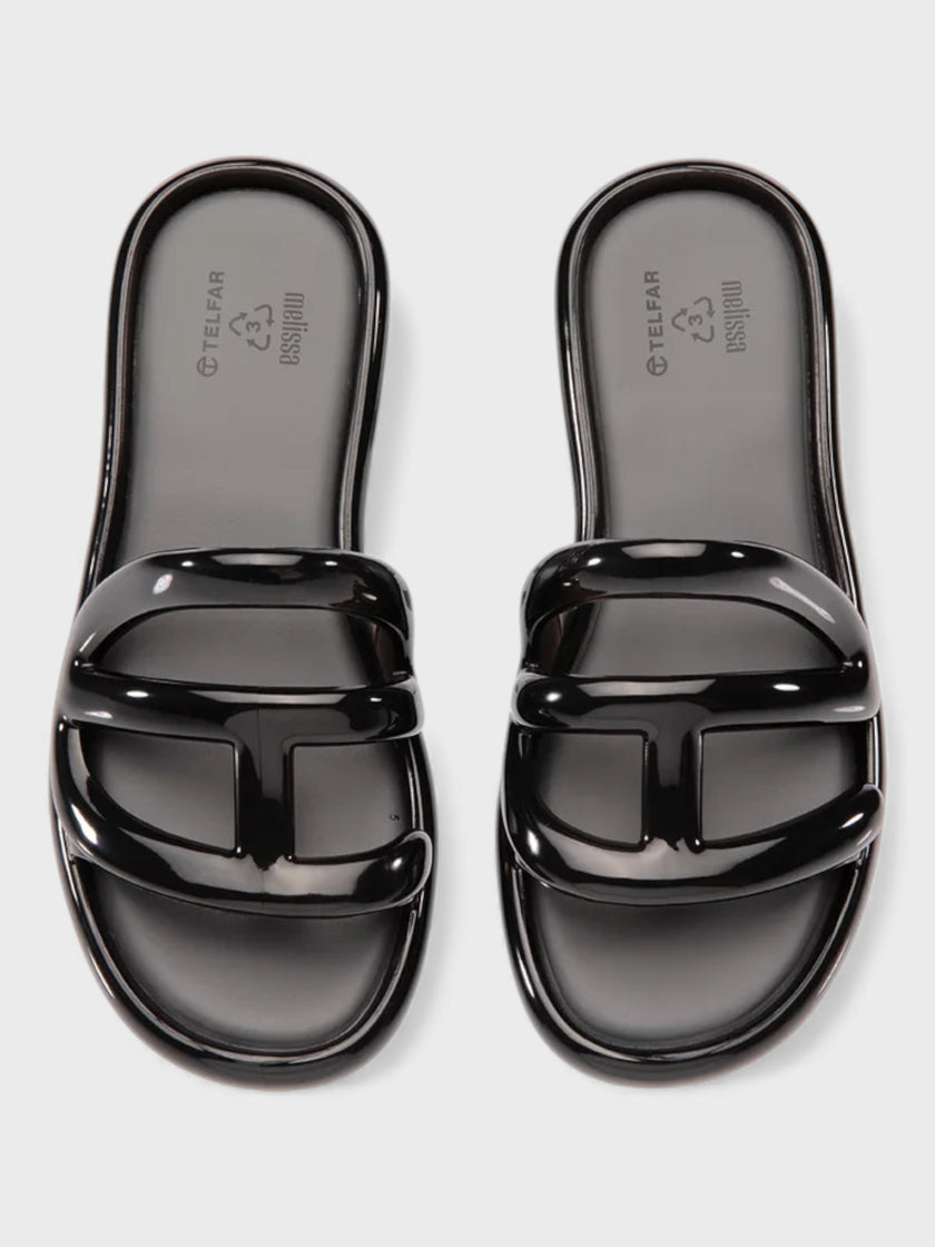 Melissa x Telfar Jelly Slide Black